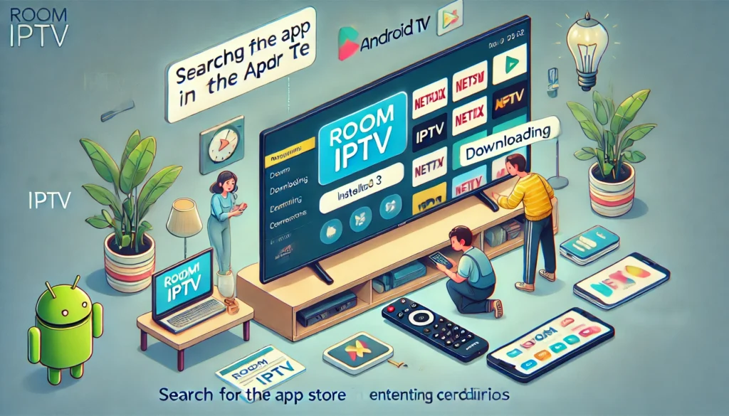 Room iptv- ¿Cómo instalarlo y descargarlo la aplicación?